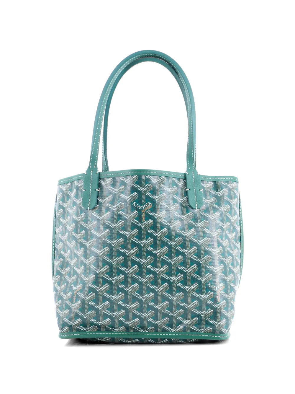 Anjou Reversible Tote Coated Canvas Mini Satchel