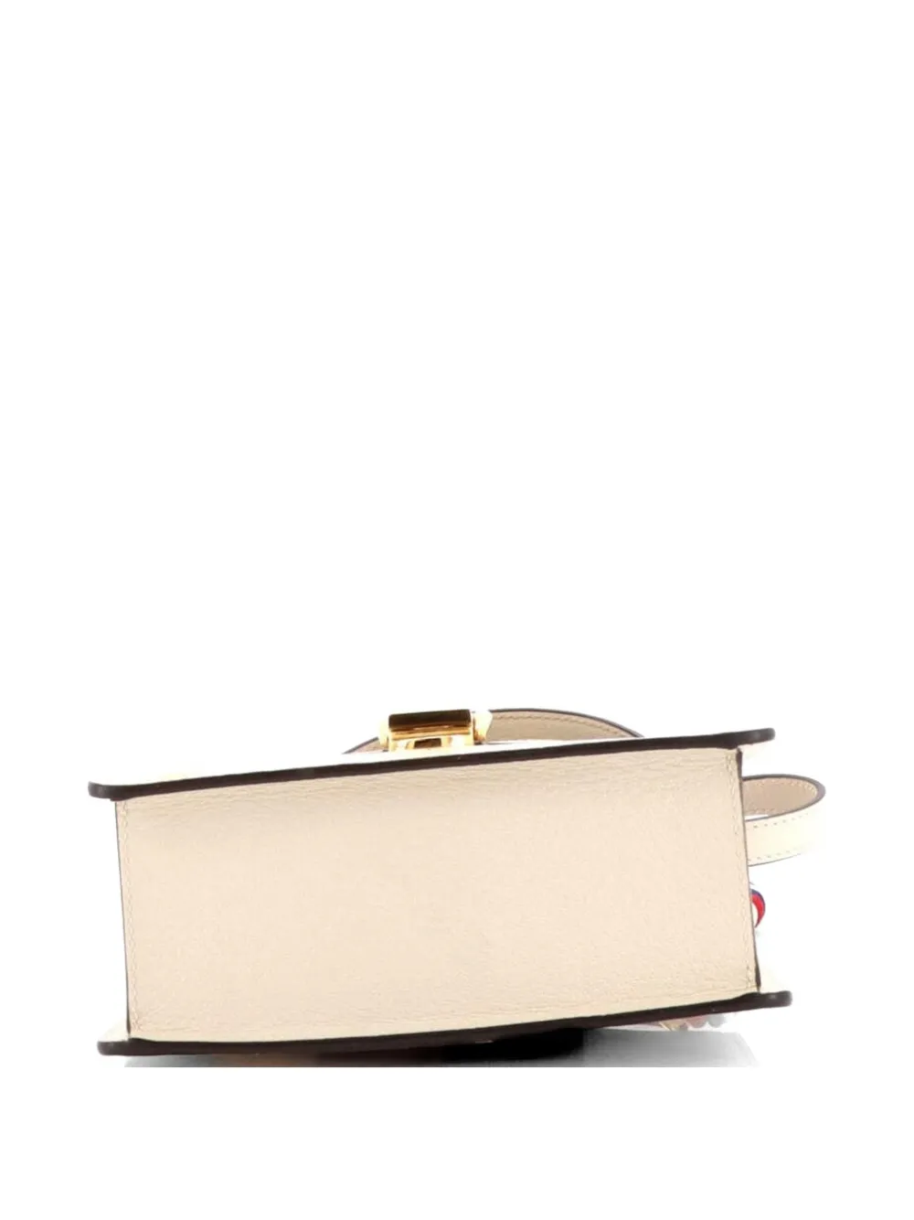Sylvie Top Handle Bag Printed Leather Mini Shoulder Bag