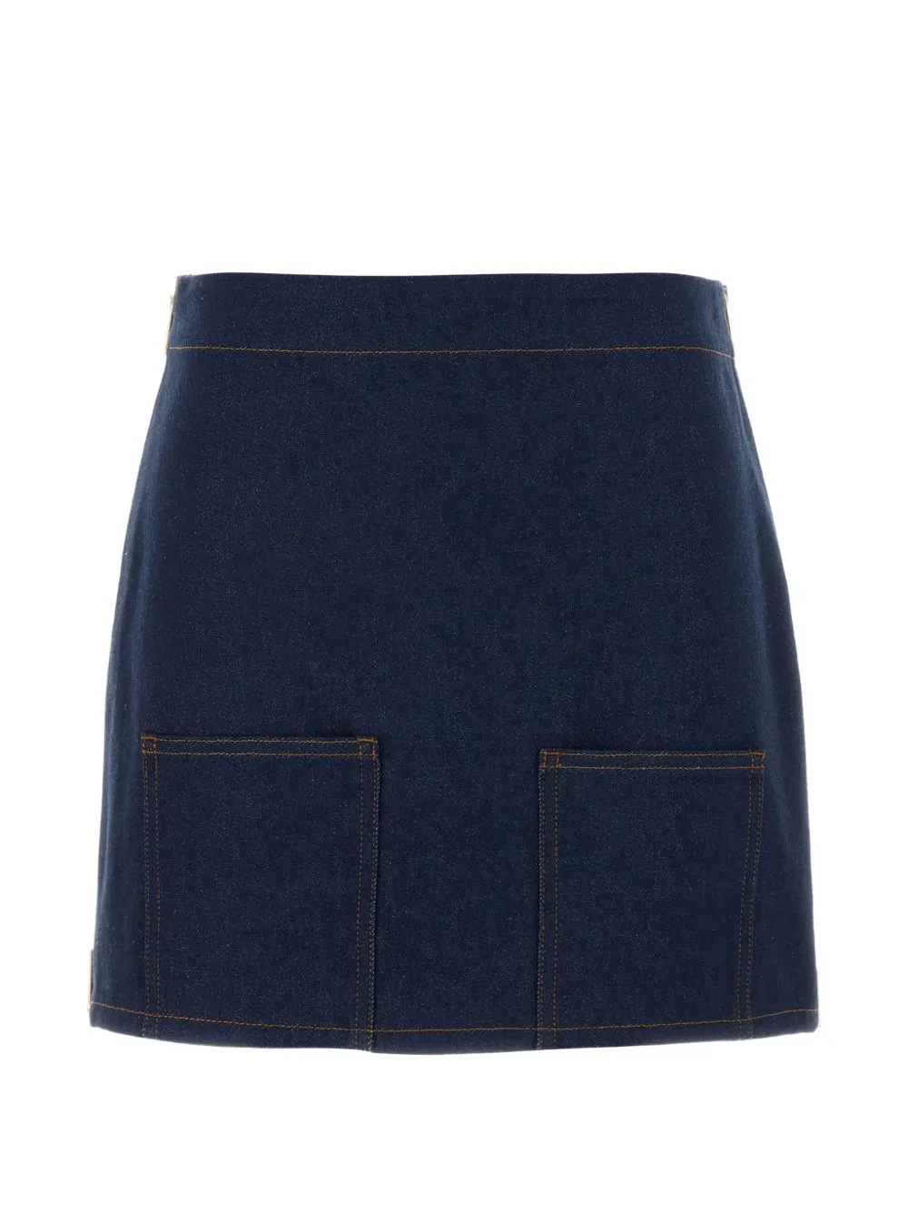 FENDI denim mini skirt - Blu