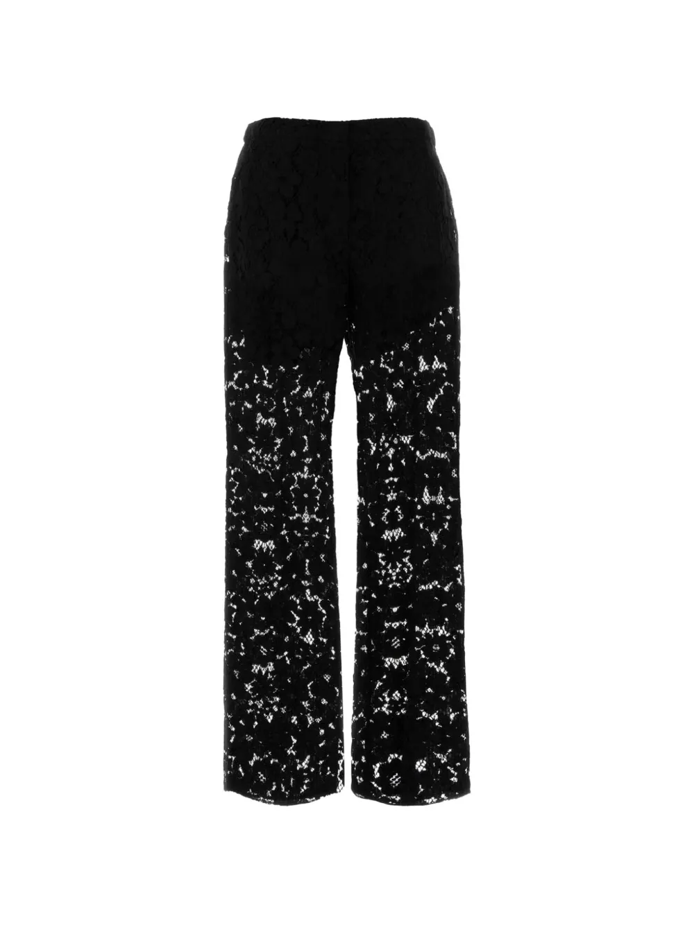 FENDI Broek met kanten detail Zwart