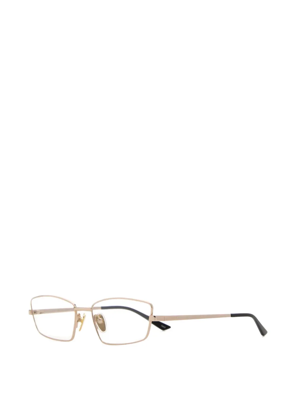 Gucci Eyewear Bril met geometrisch montuur Zilver