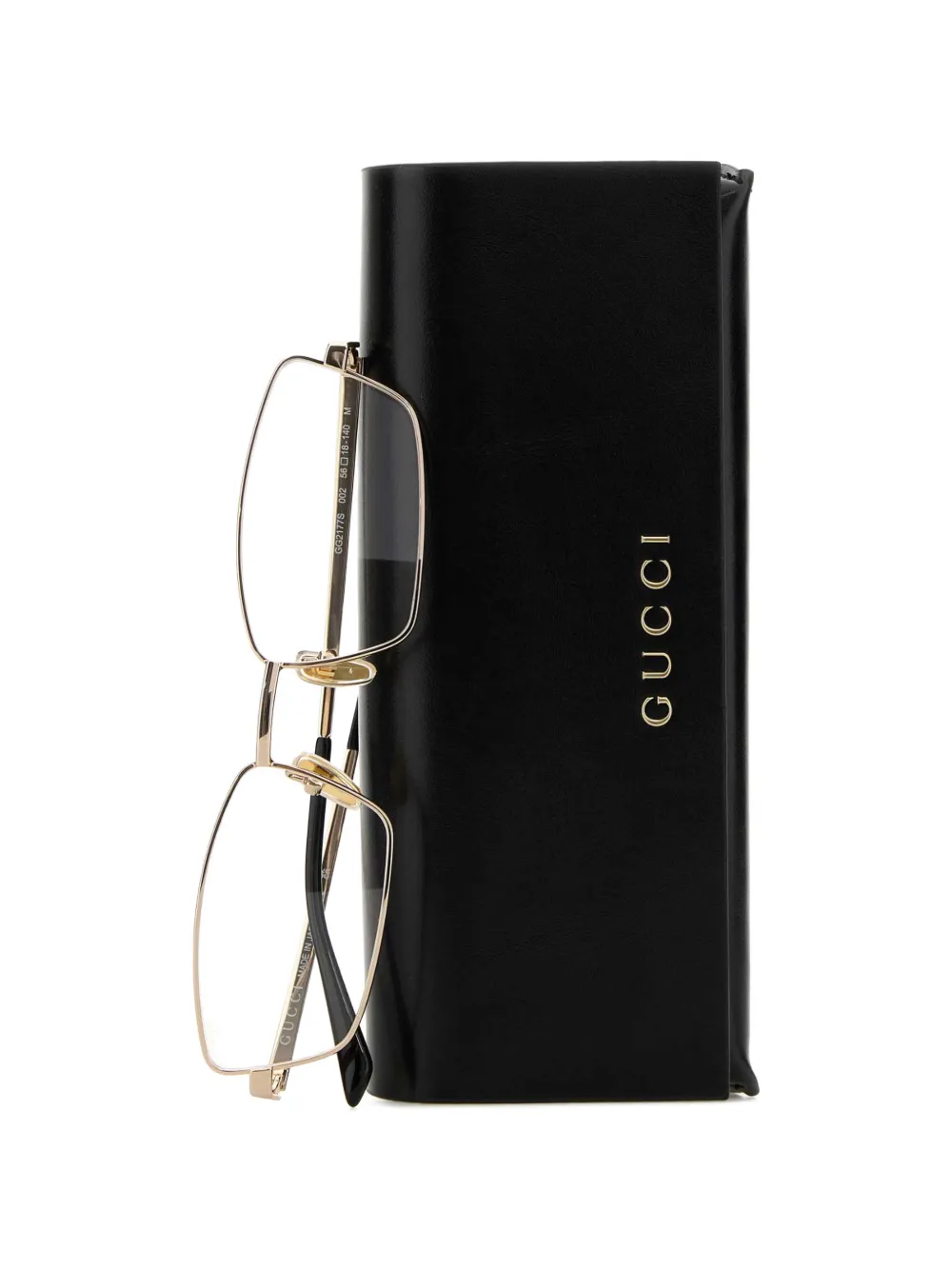 Gucci Eyewear Bril met geometrisch montuur Zilver