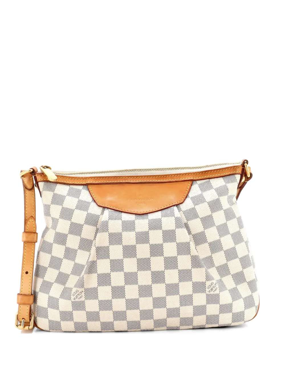 Louis Vuitton Pre-Owned Siracusa Handbag Damier PM crossbody bag - Bianco