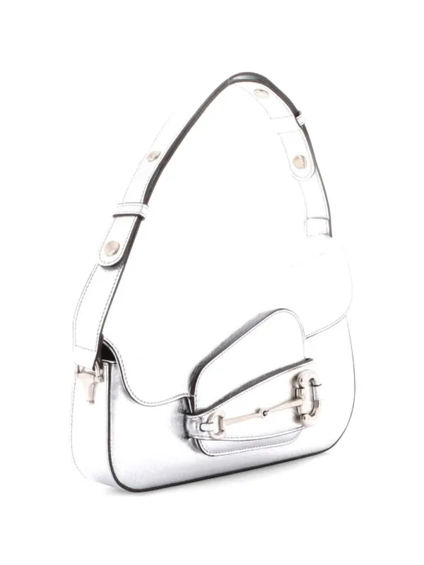 Gucci Pre-Owned ホースビット 1955 アシンメトリー レザー スモール