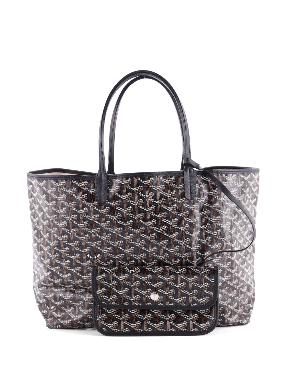 Goyard Pre-Owned Saint Louis Coated Canvas PM tote bag - Nero