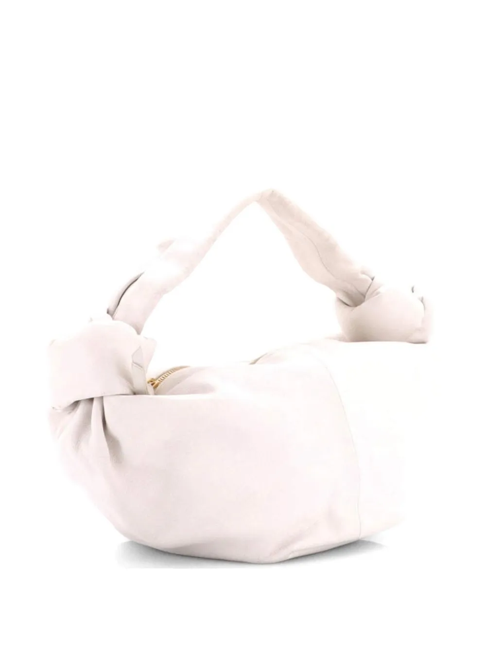 Double Knot Leather Mini hobo bag