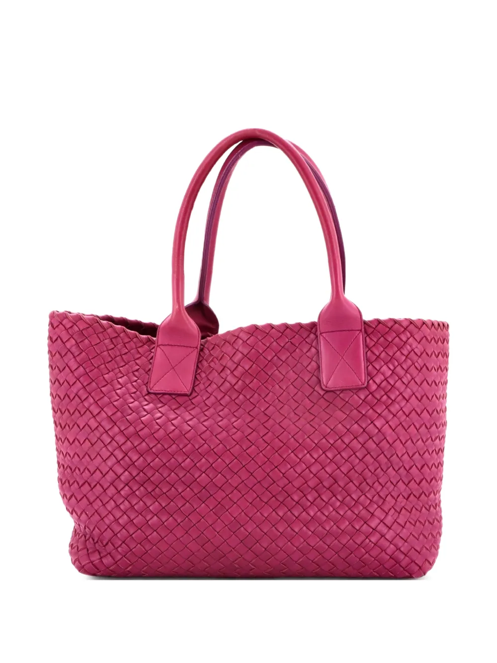 Bottega Veneta Pre-Owned Cabat Intrecciato Nappa Small tote bag - Viola