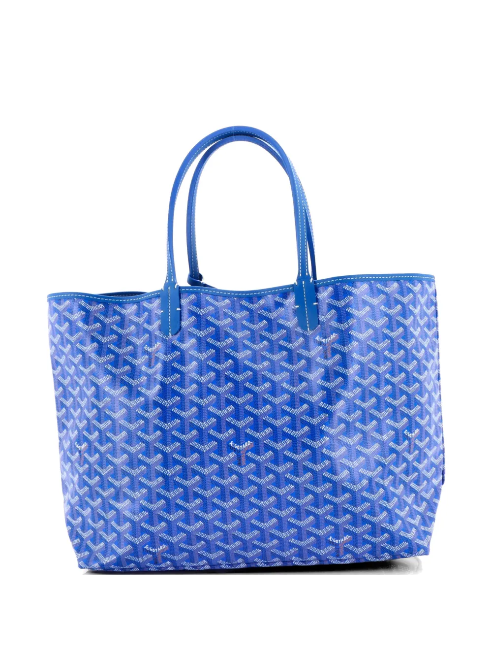 Goyard Pre-Owned Saint Louis Coated Canvas PM tote bag - Blu