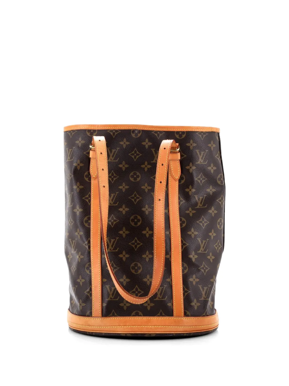 Louis Vuitton Pre-Owned Monogram Canvas GM bucket bag - Marrone