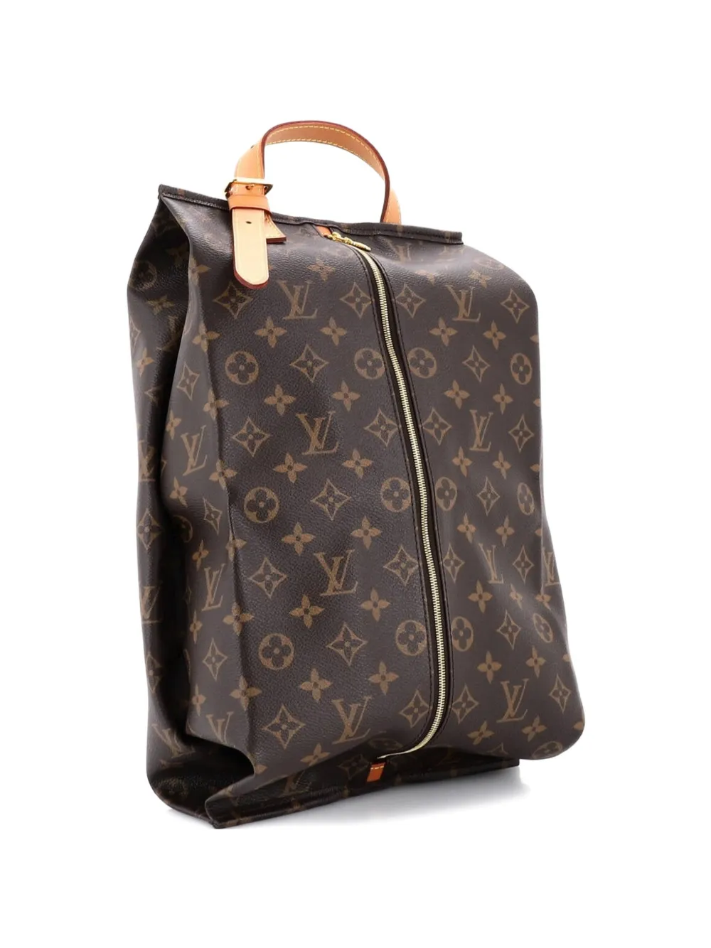 Louis Vuitton Pre-Owned Shoe Monogram Canvas pouch - Marrone
