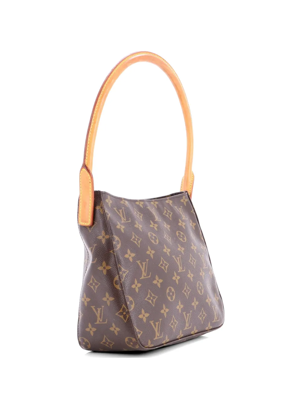 Looping Handbag Monogram Canvas Mm Satchel