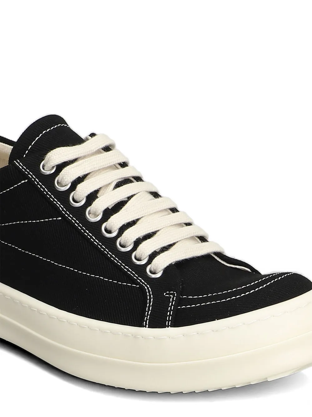 Rick Owens DRKSHDW Temple sneakers met sterdetail Zwart