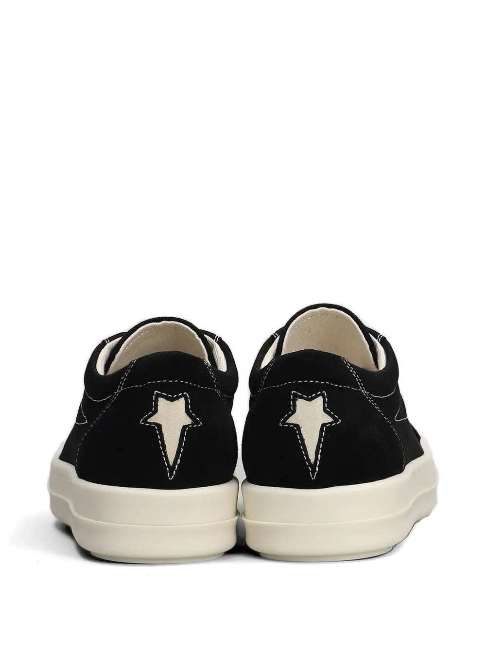 Rick Owens DRKSHDW Temple sneakers met sterdetail Zwart