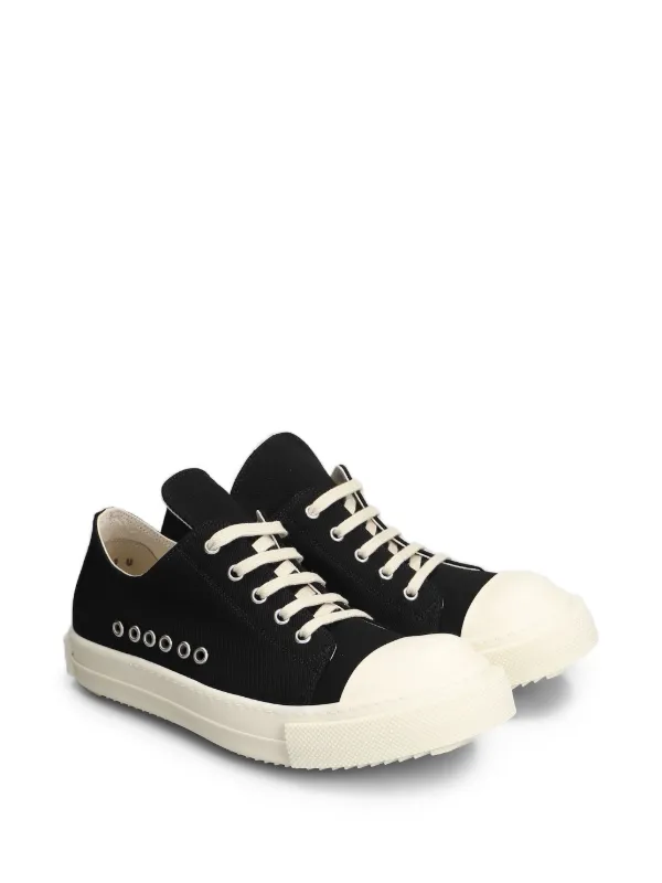 Rick Owens DRKSHDW Temple Eyelet lace-up Sneakers | Black | FARFETCH