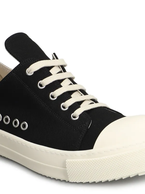 Rick Owens DRKSHDW Temple Eyelet lace-up Sneakers | Black | FARFETCH
