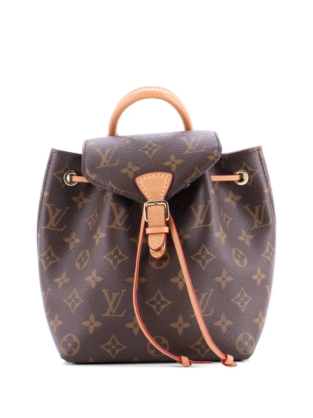 Louis Vuitton Pre-Owned Montsouris NM Monogram Canvas BB backpack - Marrone