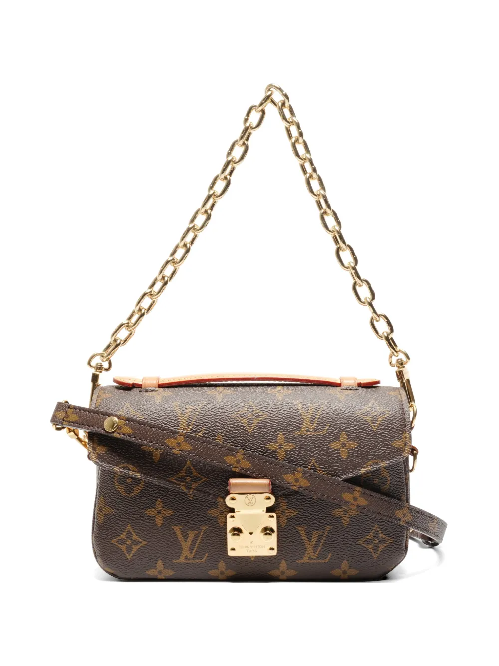 Louis Vuitton Pre-Owned 2021 monogram chain shoulder bag - Marrone