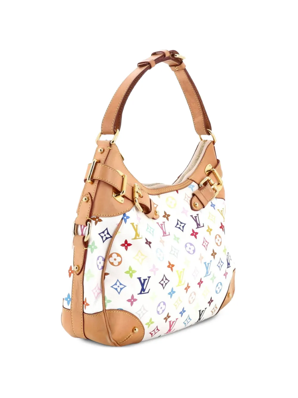 Greta Handbag Monogram Multicolor Hobo Bag