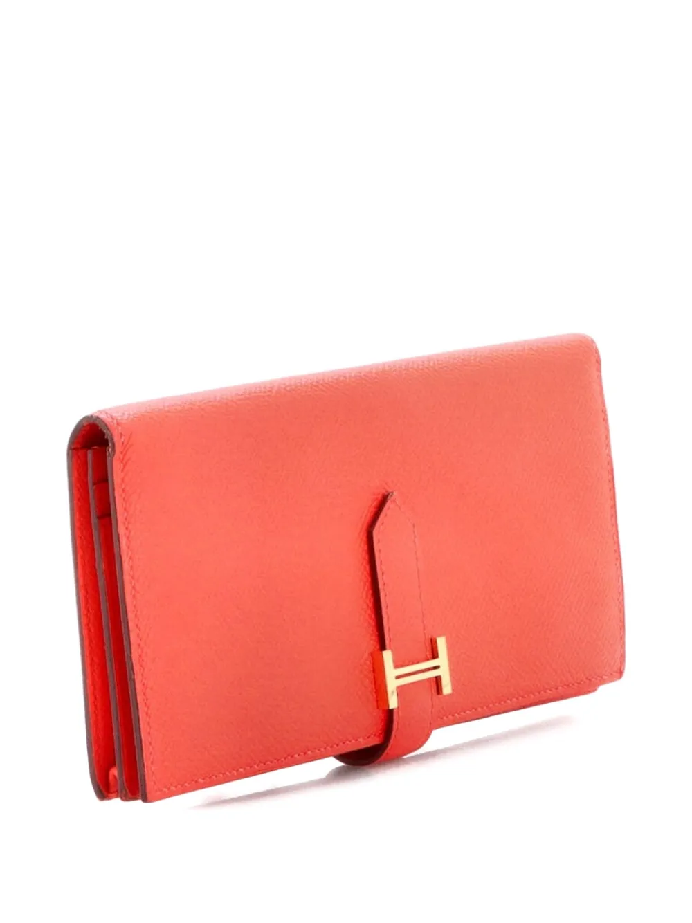 Hermès Pre-Owned Bearn Wallet Epsom Long small wallets - Rosso