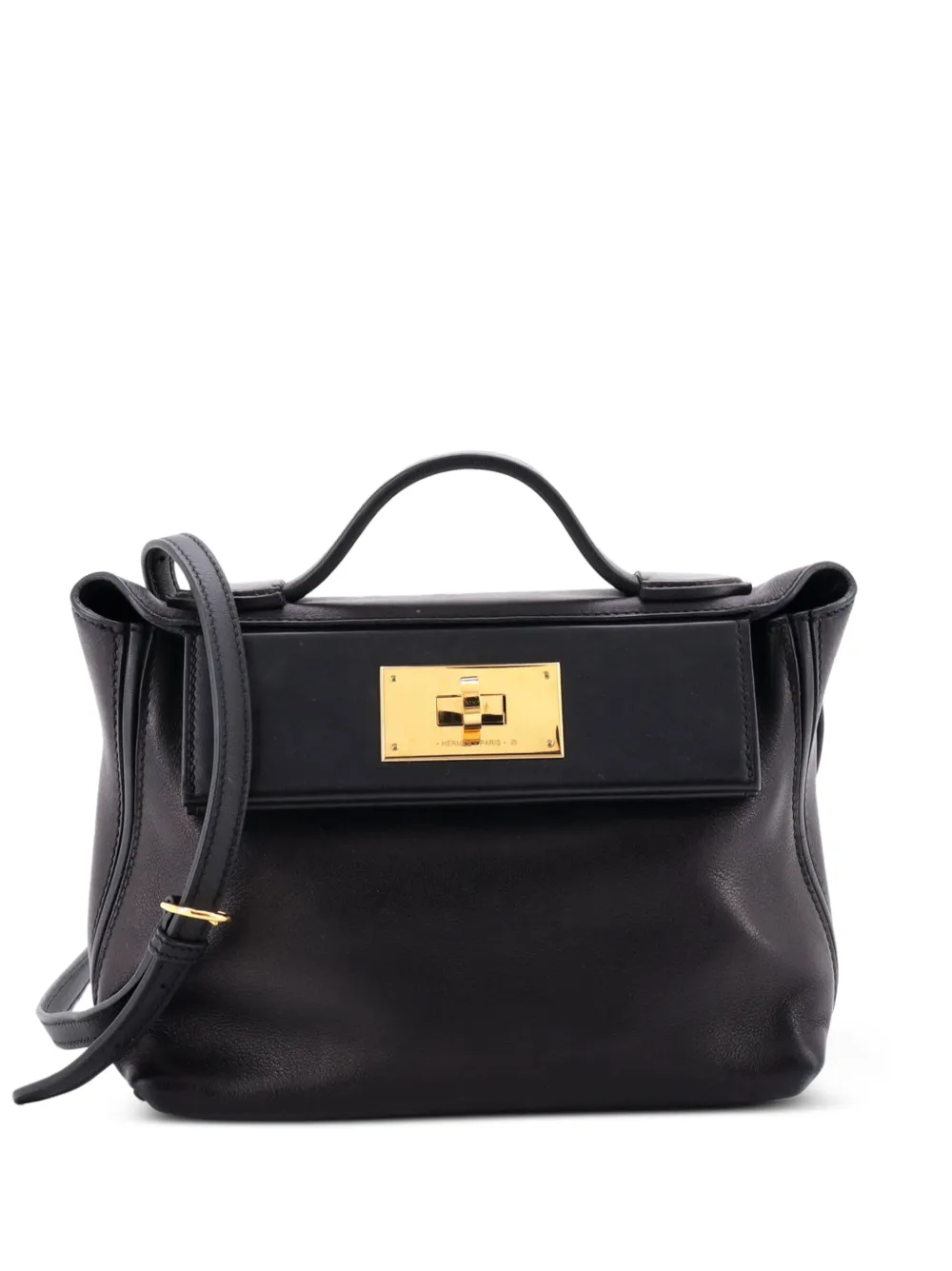 Hermès Pre-Owned 24/24 Bag Volupto with Swift 21 satchel - Nero