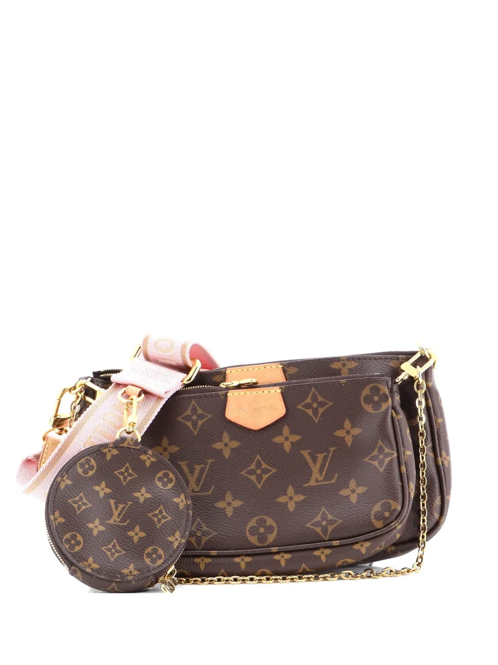 Louis Vuitton Pre-Owned Multi Pochette Accessoires Monogram Canvas crossbody bag - Marrone