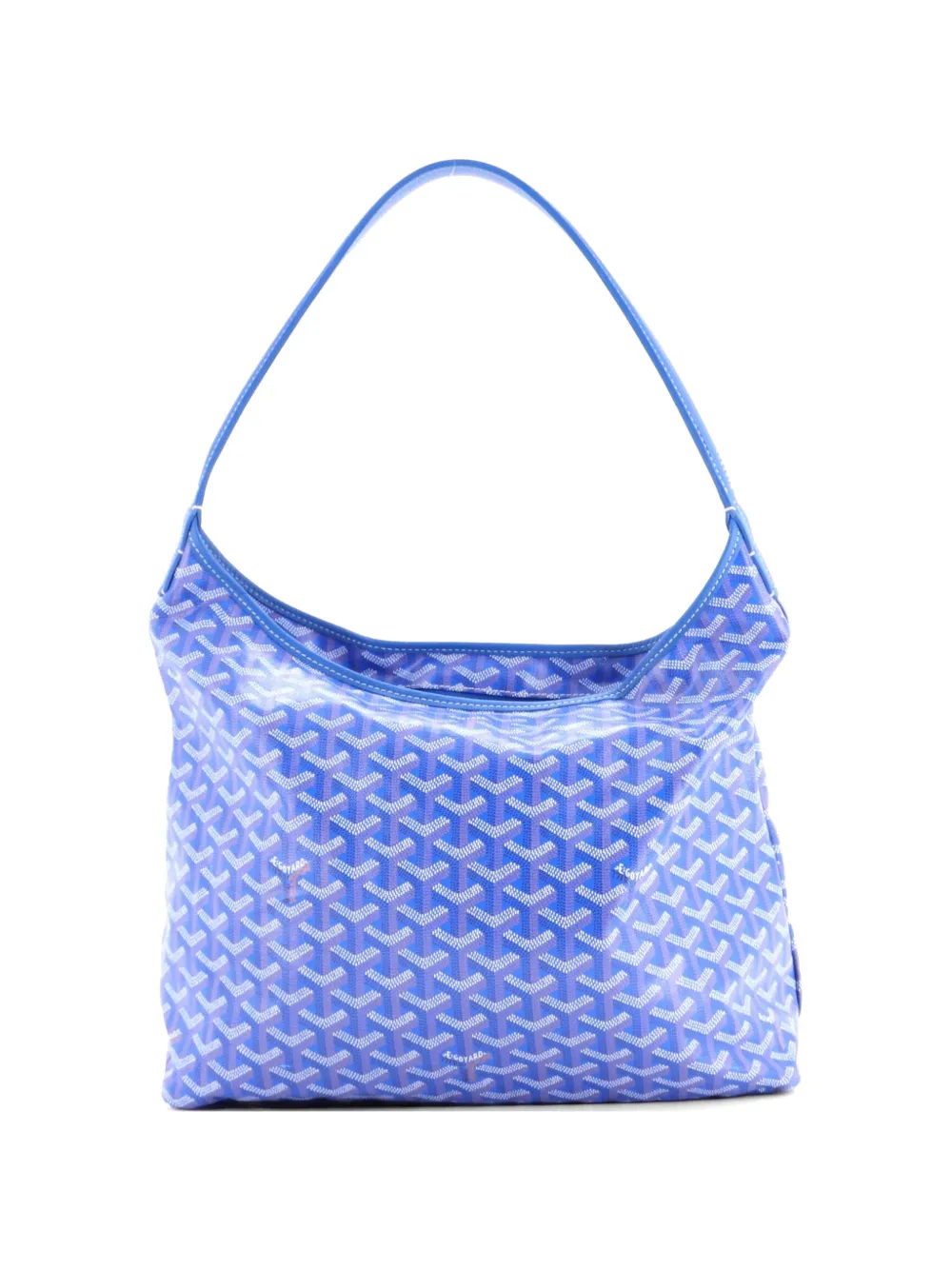 Goyard Pre-Owned Boheme Coated Canvas hobo bag - Blu