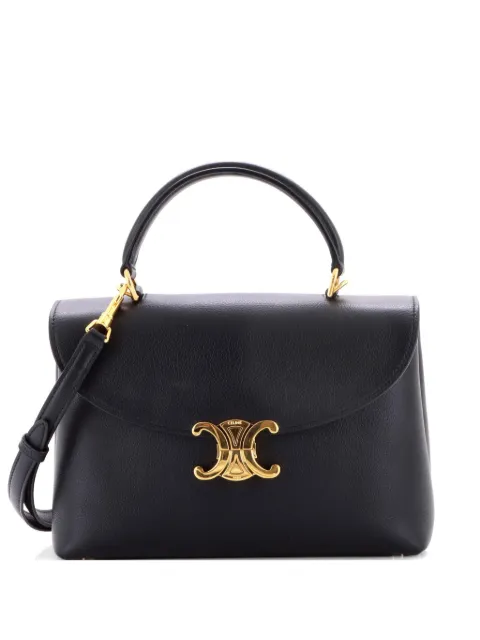 Celine Pre-Owned Nino Top Handle Bag Leather Medium satchel