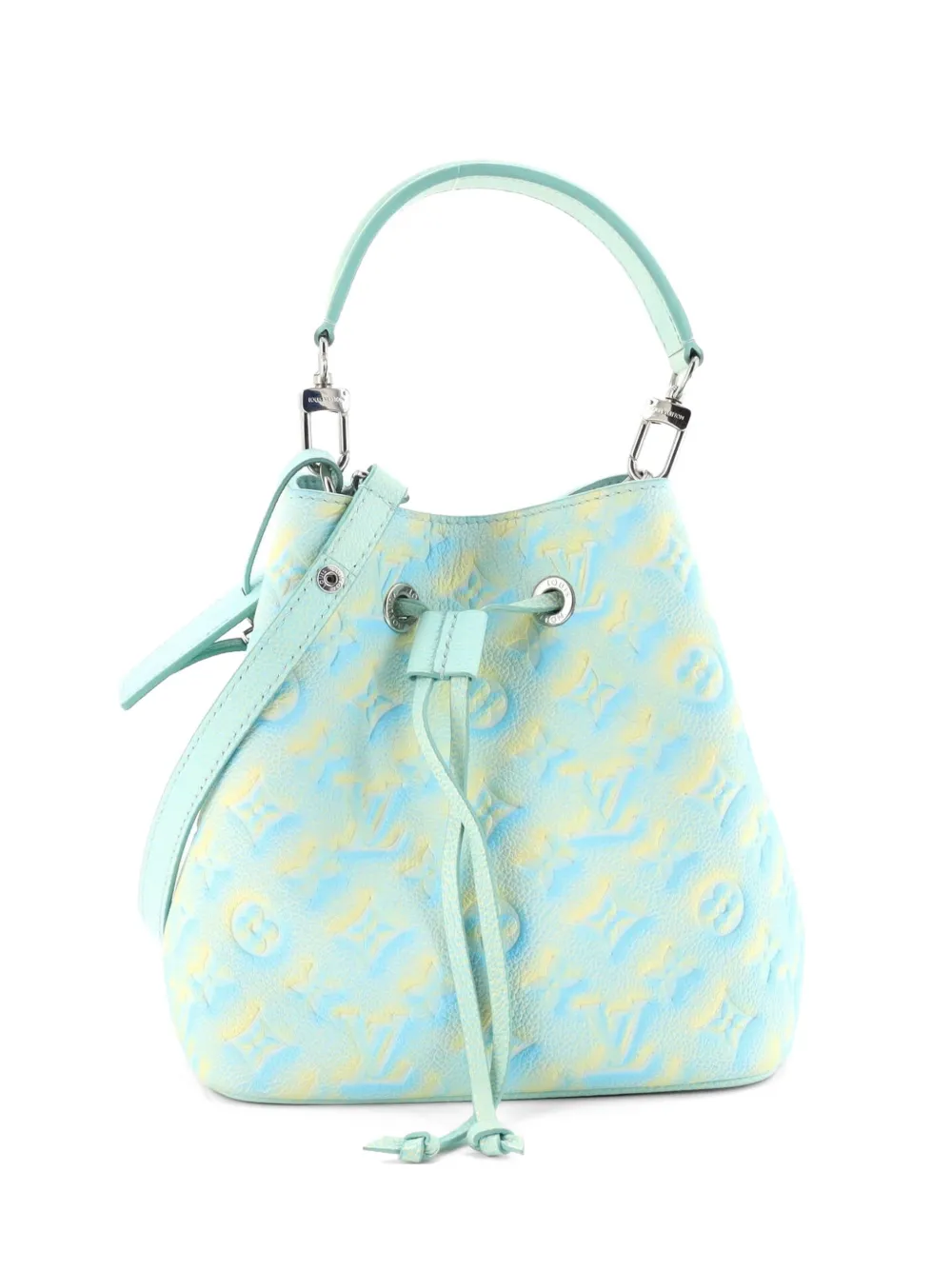 Louis Vuitton Pre-Owned NeoNoe Handbag Stardust Monogram Empreinte Leather BB bucket bag - Blue