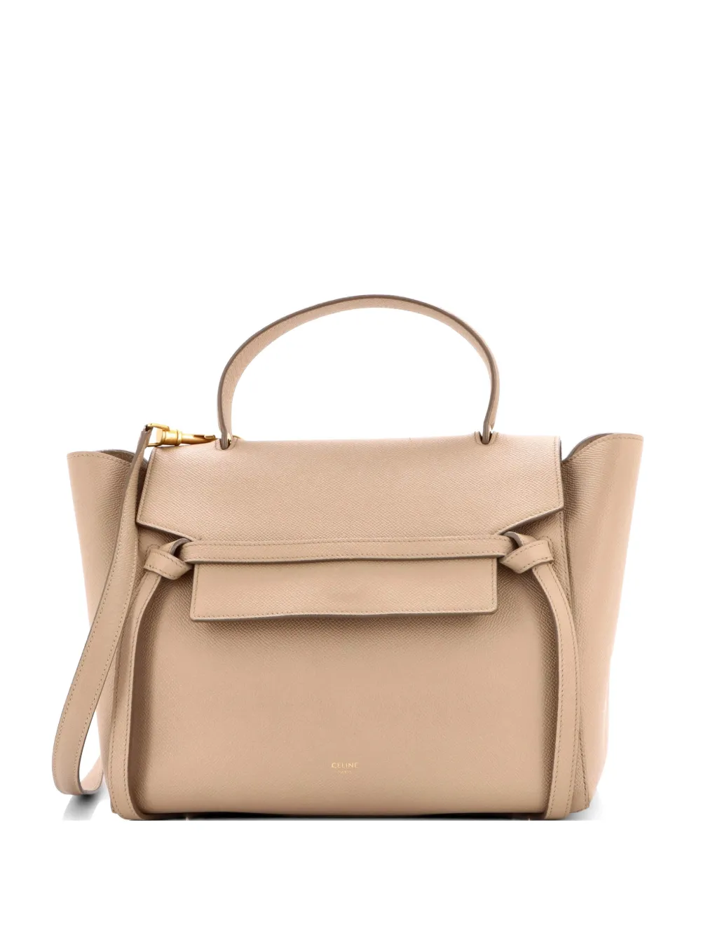 Celine Pre-Owned Belt Bag Textured Leather Mini shoulder bag - Toni neutri