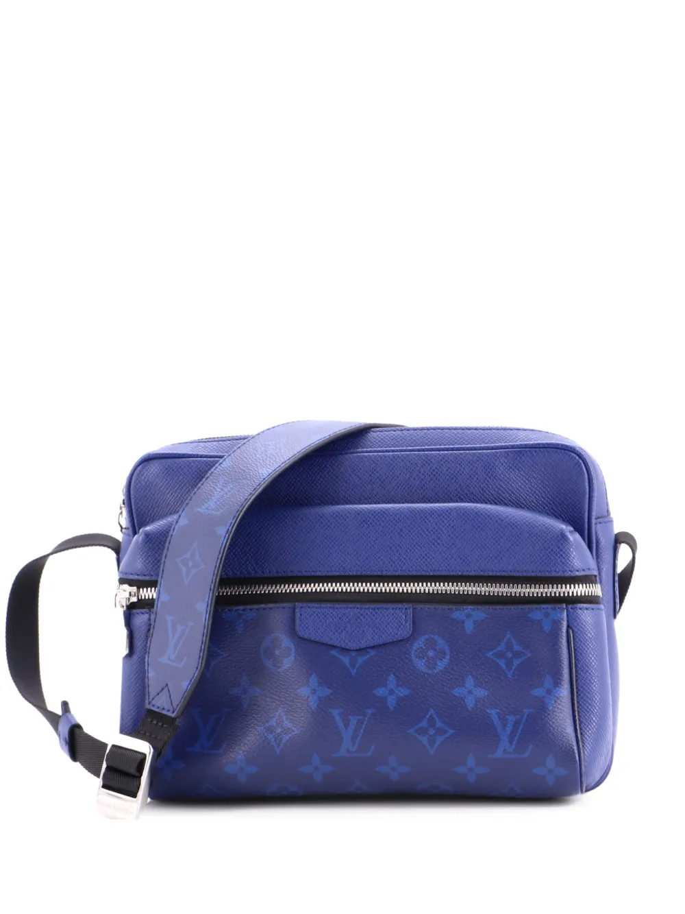Louis Vuitton Pre-Owned Outdoor Messenger Bag Monogram Taigarama crossbody bag - Blu