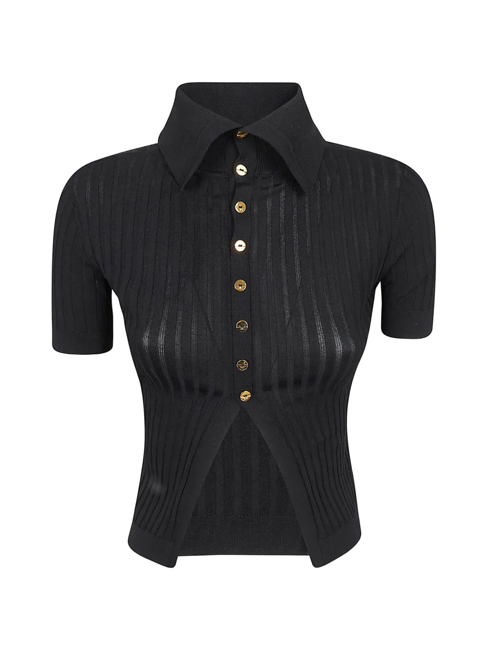 Elisabetta Franchi button fastening cardigan - Nero