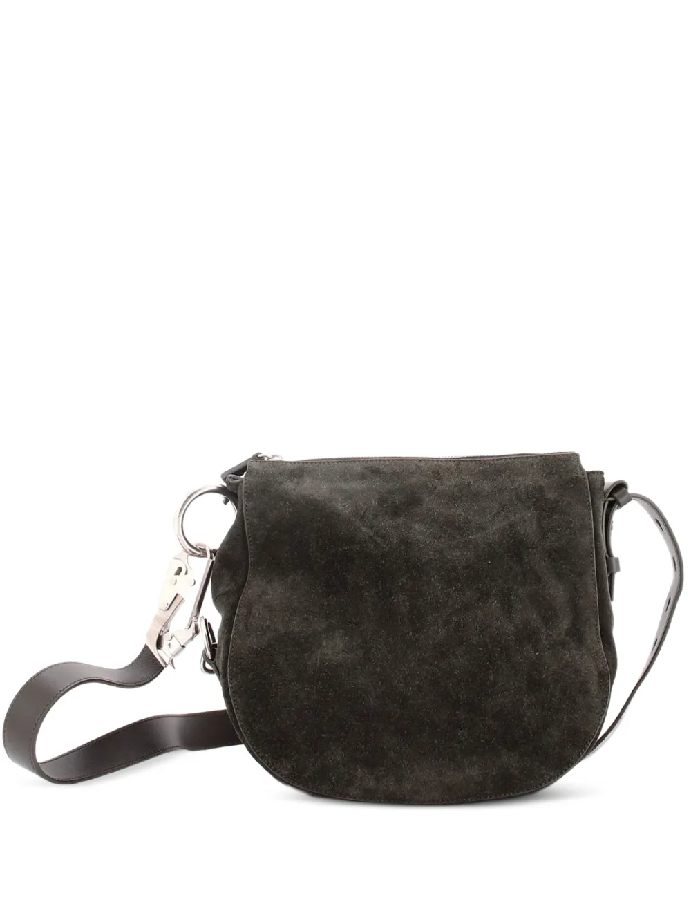 Burberry Pre-Owned Knight Suede Small shoulder bag - Verde