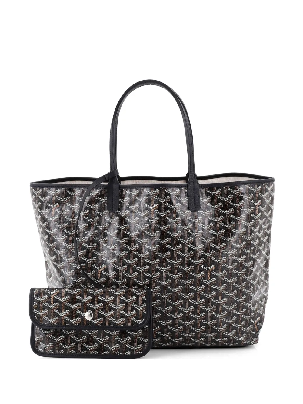 Goyard Pre-Owned Saint Louis Coated Canvas PM tote bag - Nero