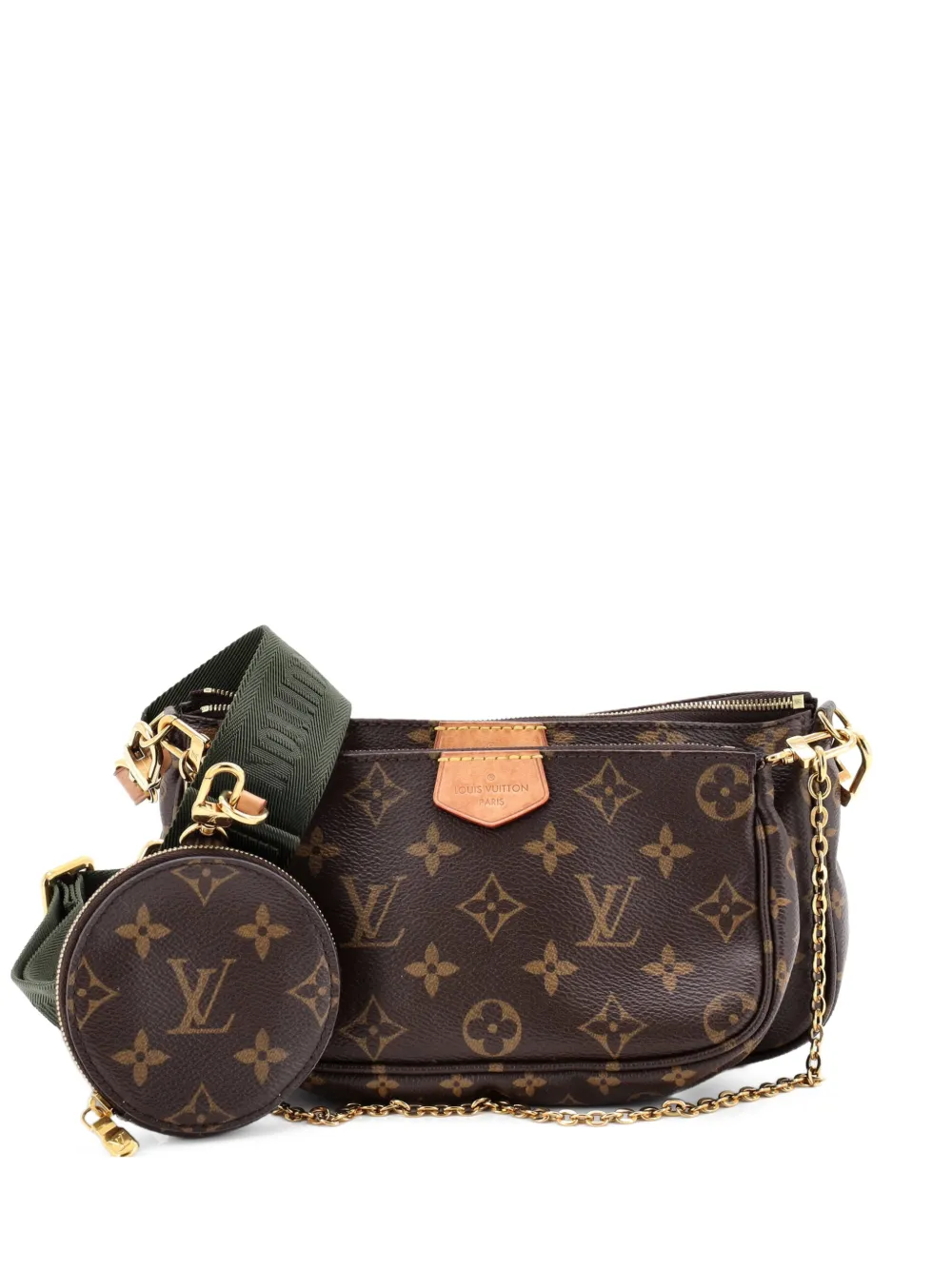 Louis Vuitton Pre-Owned Multi Pochette Accessoires Monogram Canvas crossbody bag - Marrone