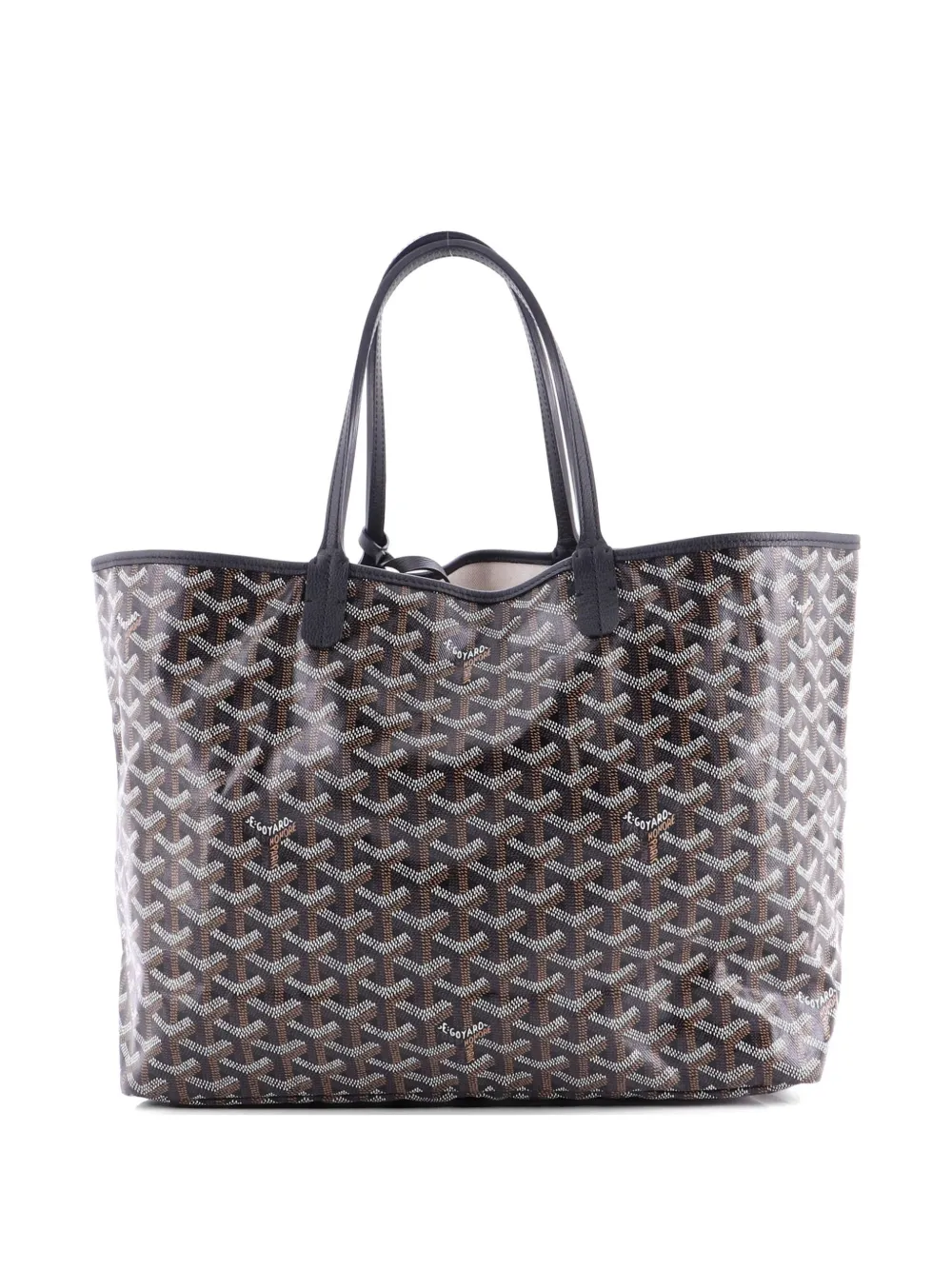Goyard Pre-Owned Saint Louis Coated Canvas PM tote bag - Nero