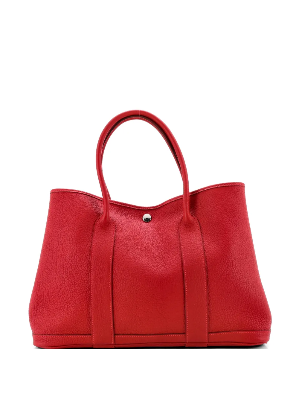 Hermès Pre-Owned Garden Party Leather 36 tote bag - Rosso
