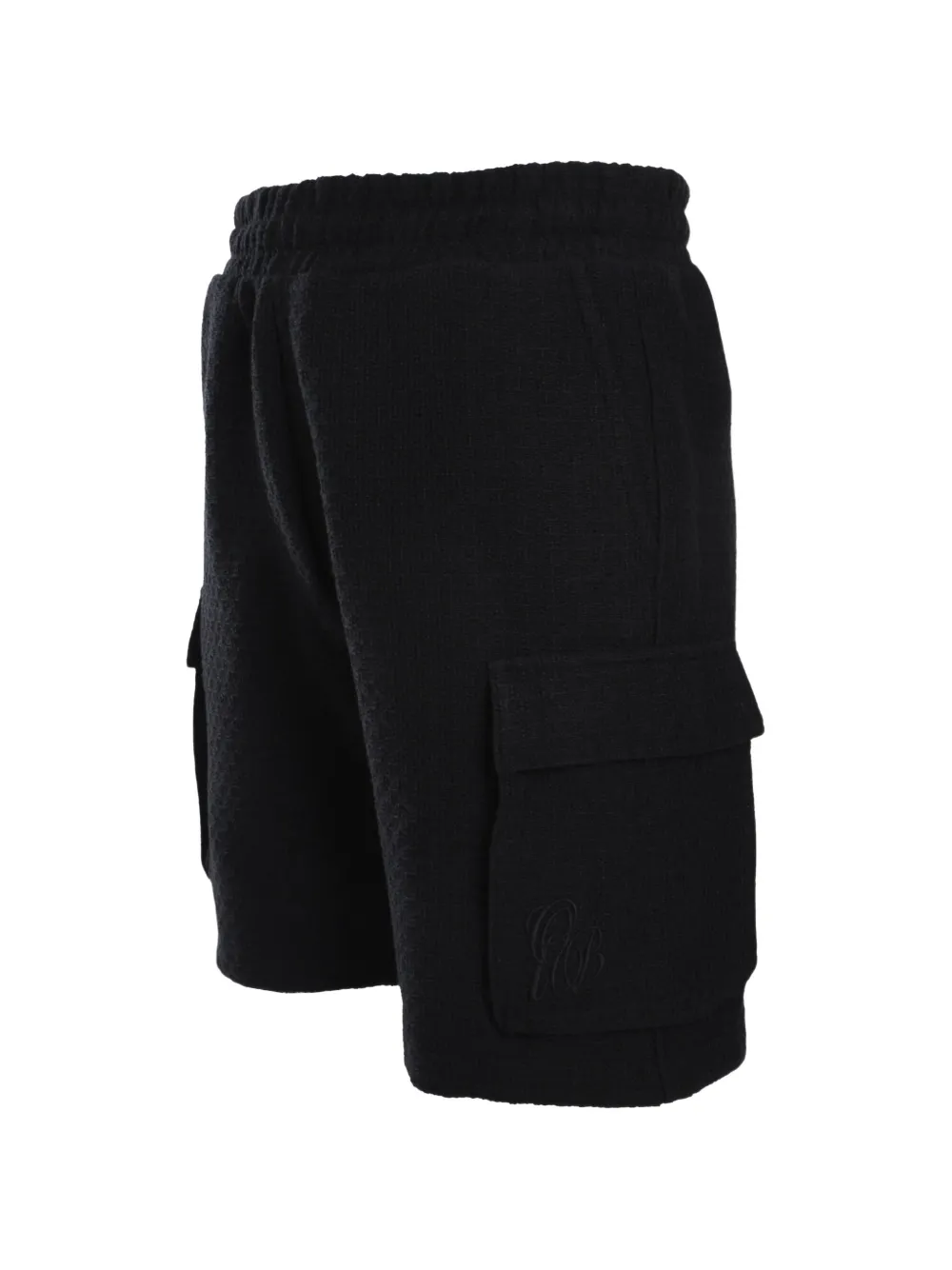 Only the Blind Havana cargo shorts Zwart