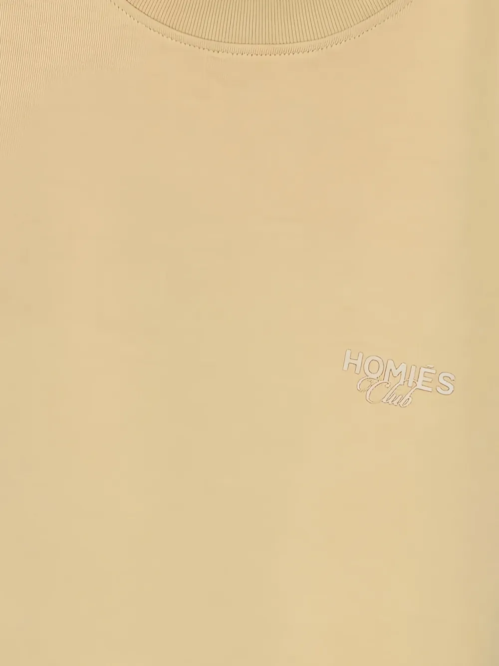 HOMIES MARBELLA T-shirt met logodetail Beige