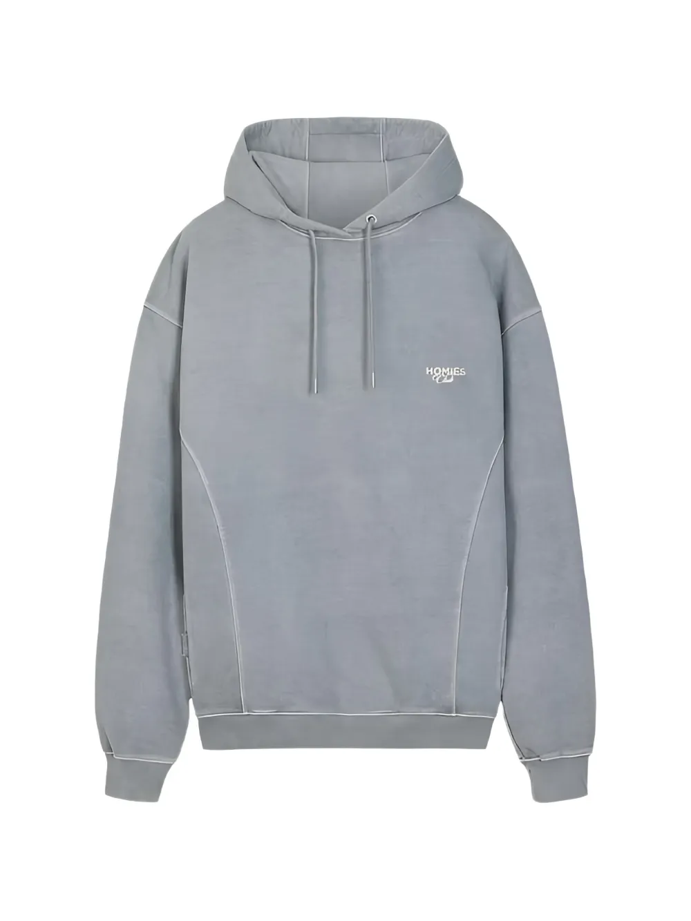 HOMIES MARBELLA logo-print hoodie - Grau