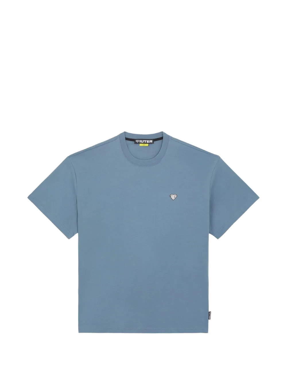 IUTER Heart Logo cotton T-shirt - Blu