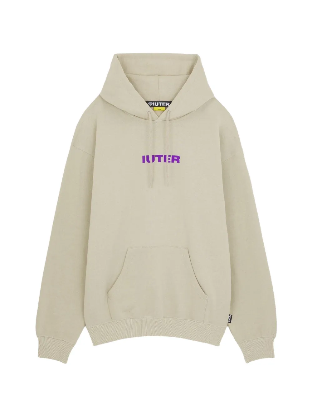 IUTER Freedom cotton hoodie - Nude