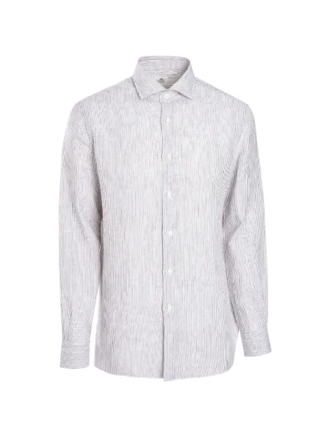Luigi Borrelli striped long-sleeve shirt