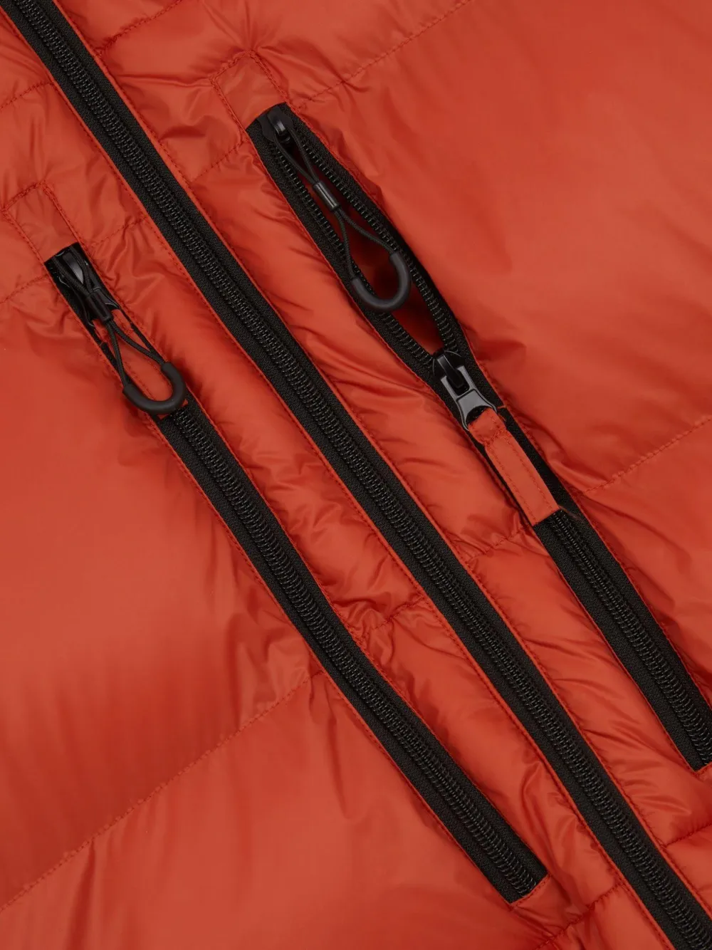 IUTER Storm donsjack met capuchon Oranje