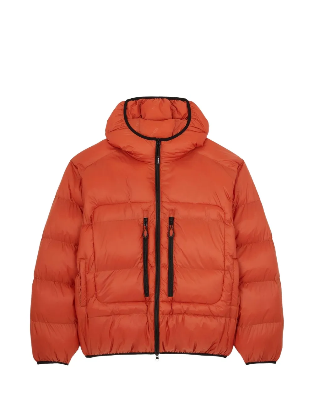 IUTER Storm hooded puff Jacket - Orange