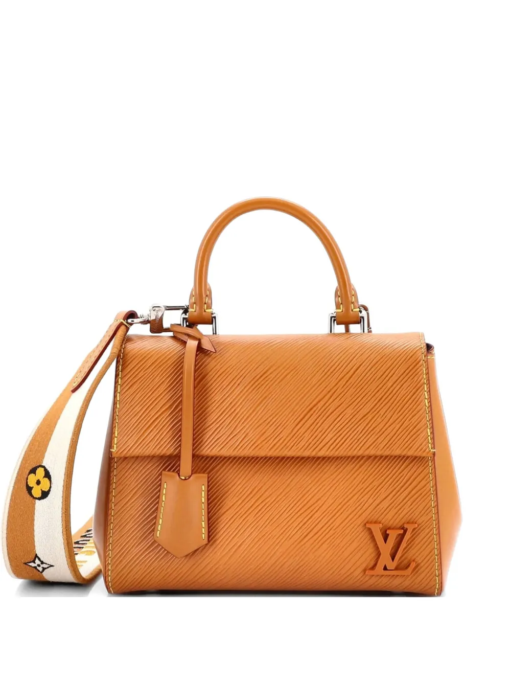 Louis Vuitton Pre-Owned Cluny Top Handle Bag Epi Leather Mini satchel - Marrone