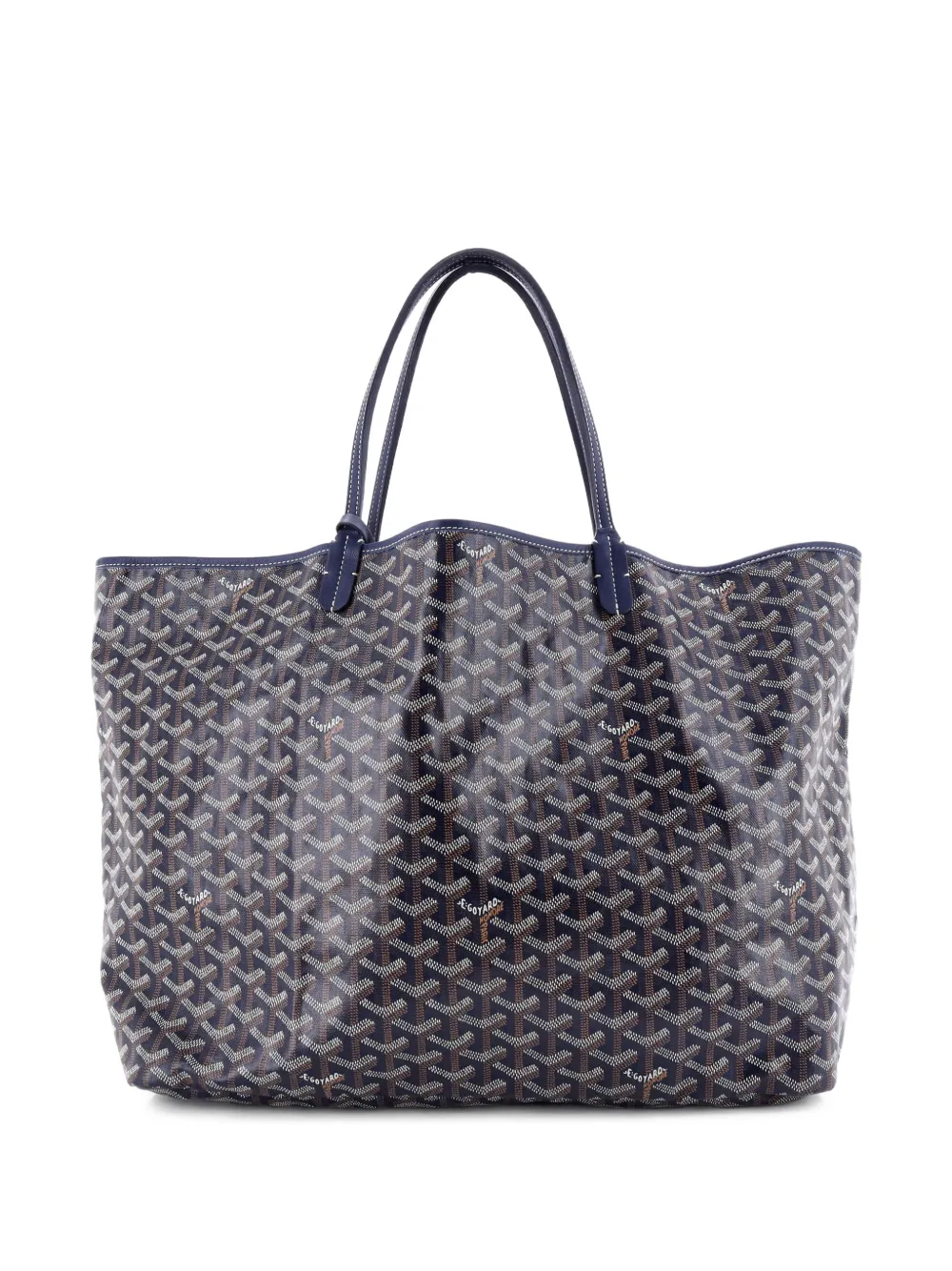 Goyard Pre-Owned Saint Louis Coated Canvas GM tote bag - Blu