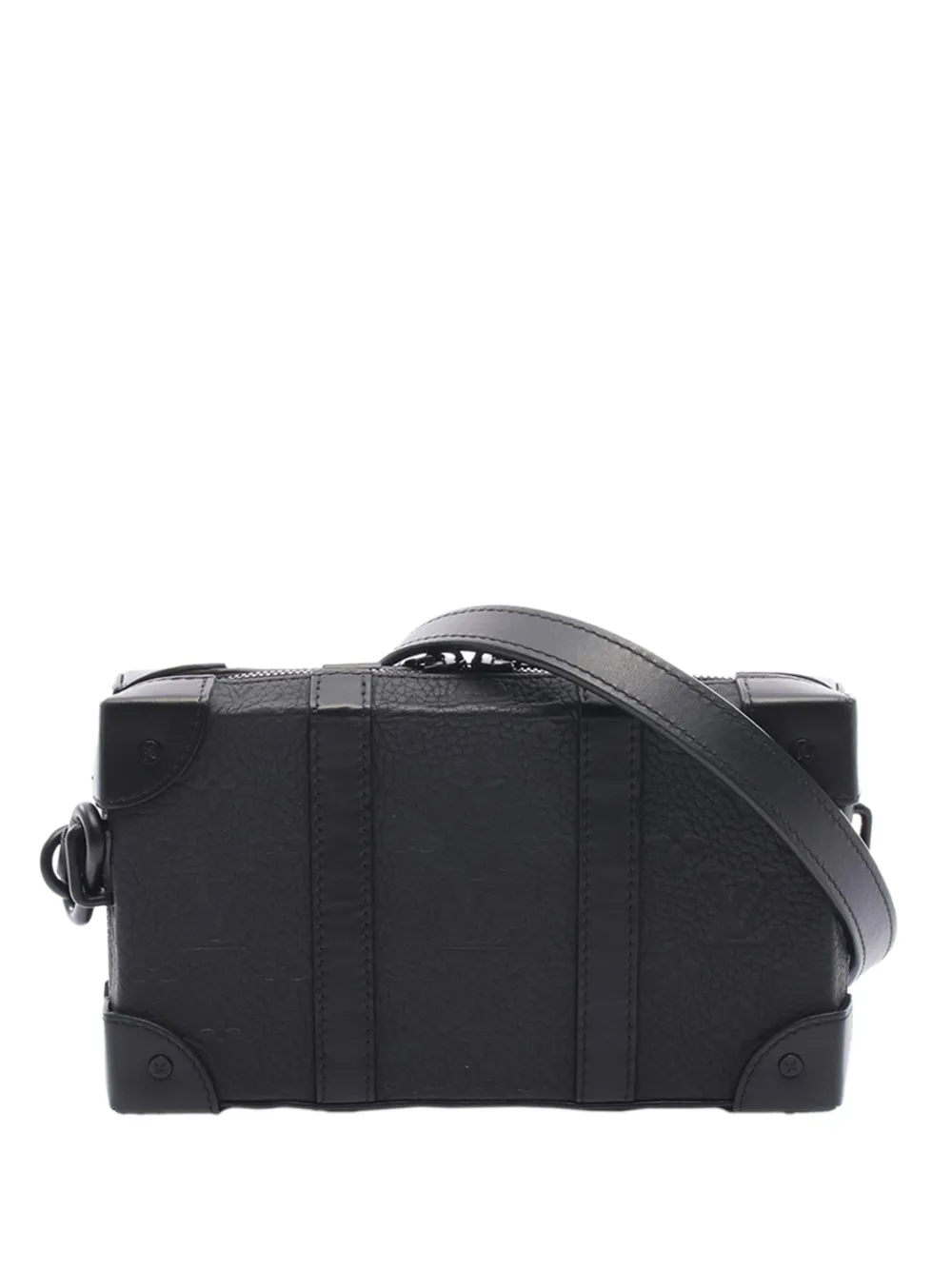 Louis Vuitton Pre-Owned 2021-2026 Monogram Taurillon Soft Trunk Wallet crossbody bag - Nero