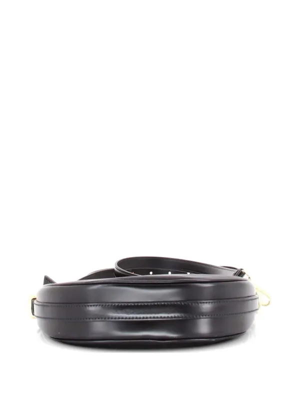 Prada Pre-Owned アルケ ハーフムーン テスート スモール ホーボー