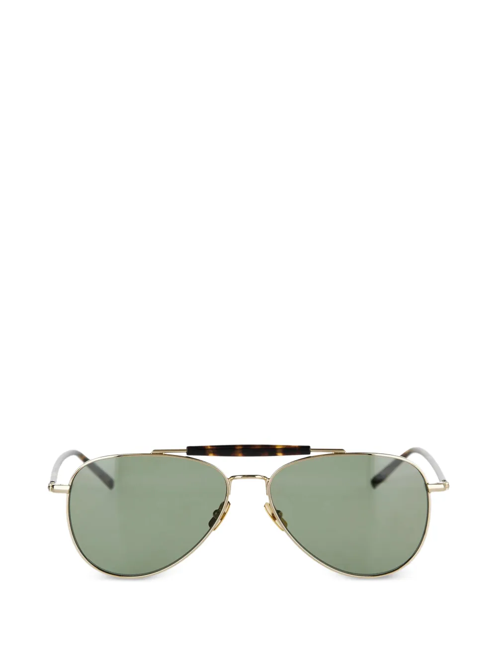 Saint Laurent Eyewear pilot sunglasses - Braun