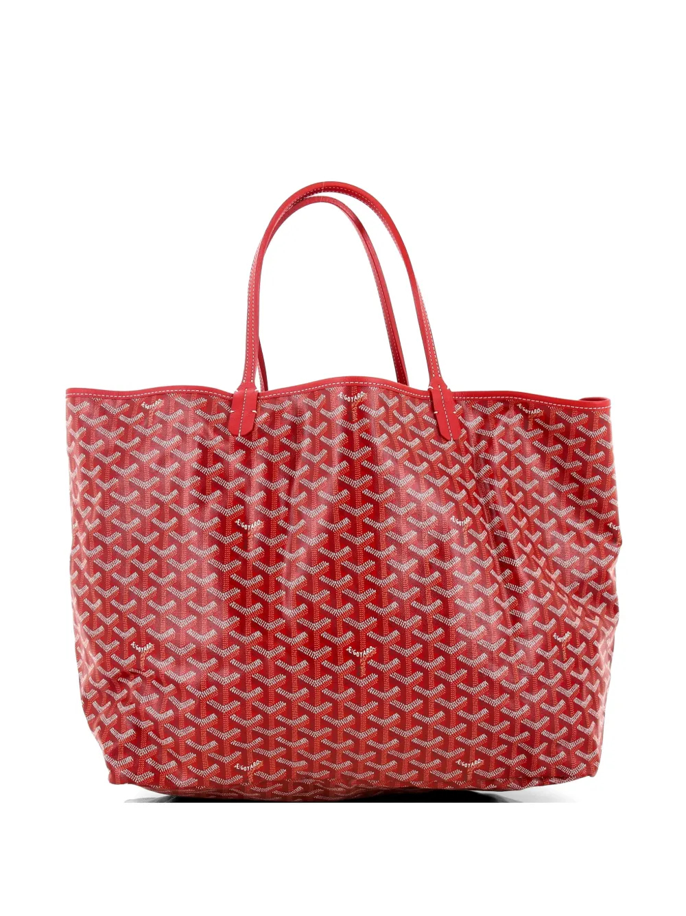 Goyard Pre-Owned Saint Louis Coated Canvas GM tote bag - Rosso